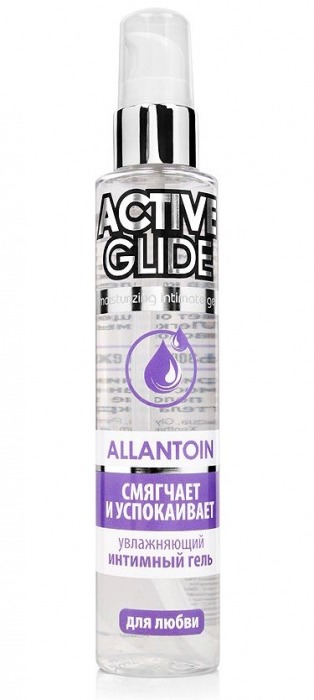 Увлажняющий интимный гель Active Glide Allantoin - 100 гр. - Биоритм - купить с доставкой в Ульяновске