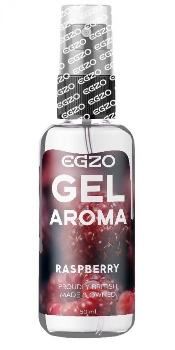 Интимный лубрикант EGZO AROMA с ароматом малины - 50 мл. - EGZO - купить с доставкой в Ульяновске