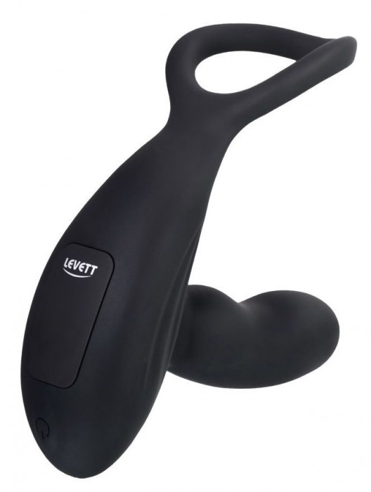 Черный стимулятор простаты Maud с вибрацией - Levett - в Ульяновске купить с доставкой