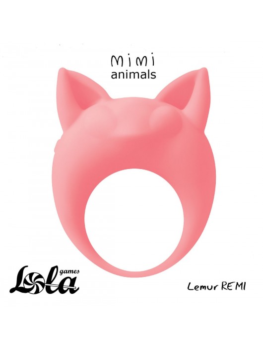 Оранжевое эрекционное кольцо Lemur Remi - Lola Games - в Ульяновске купить с доставкой