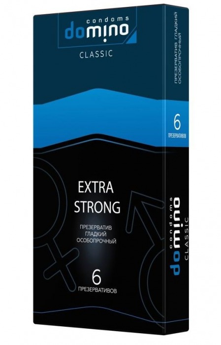 Суперпрочные презервативы DOMINO Extra Strong - 6 шт. - Domino - купить с доставкой в Ульяновске