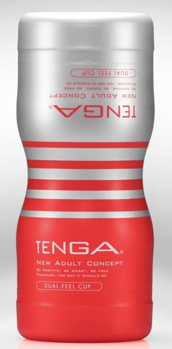 Мастурбатор TENGA Dual Sensation Cup - Tenga - в Ульяновске купить с доставкой