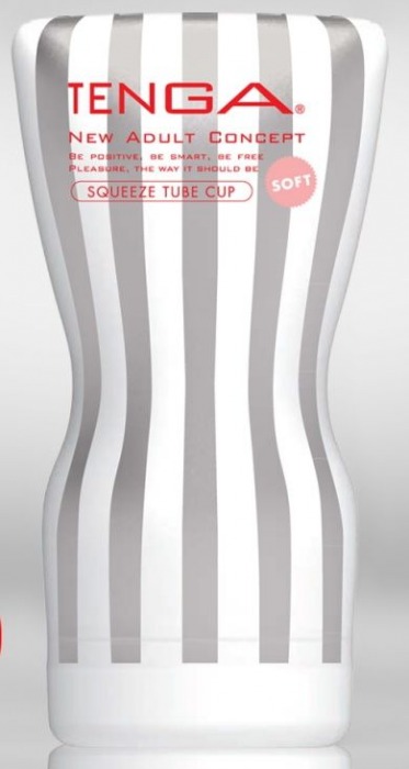 Мастурбатор TENGA Squeeze Tube Cup Soft - Tenga - в Ульяновске купить с доставкой