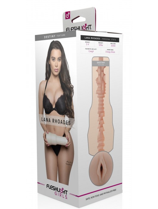 Мастурбатор-вагина Fleshlight Girls - Lana Rhoades Destiny - Fleshlight - в Ульяновске купить с доставкой