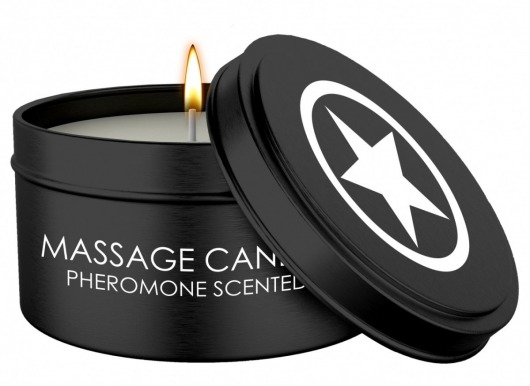 Массажная свеча с феромонами Massage Candle Pheromone Scented - Shots Media BV - купить с доставкой в Ульяновске