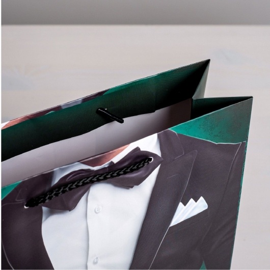 Бумажный пакет «Лучшему!» - 23 х 27 см. - Сима-Ленд - купить с доставкой в Ульяновске