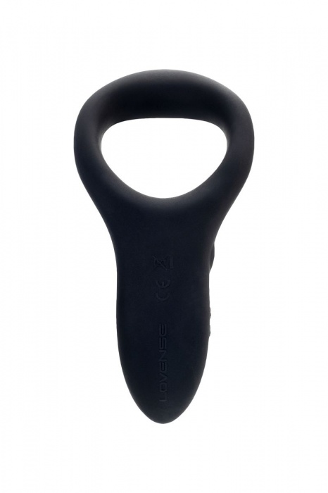 Черное эрекционное кольцо Lovense Diamo - Lovense - в Ульяновске купить с доставкой