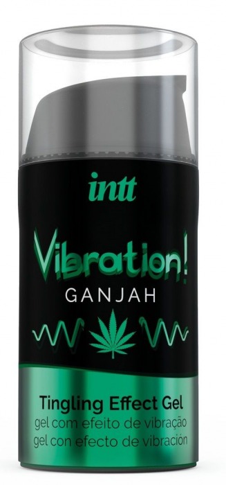 Жидкий интимный гель с эффектом вибрации Vibration! Ganjah - 15 мл. - INTT - купить с доставкой в Ульяновске