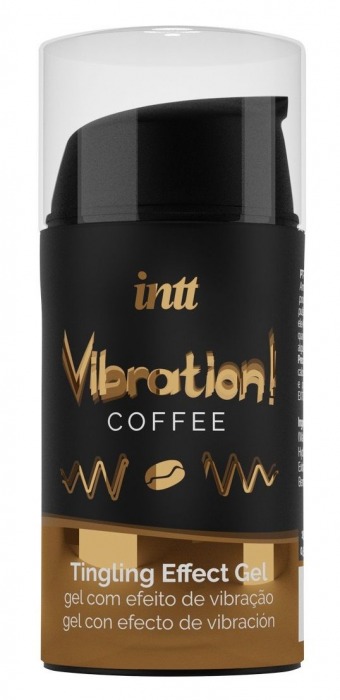 Жидкий интимный гель с эффектом вибрации Vibration! Coffee - 15 мл. - INTT - купить с доставкой в Ульяновске