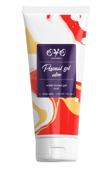 Анальная смазка на водной основе OYO Personal Gel Aloe - 50 мл. - OYO - купить с доставкой в Ульяновске