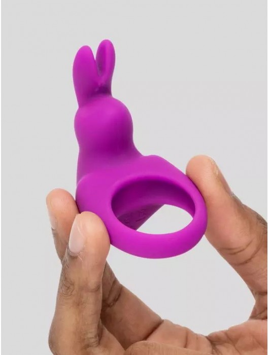 Фиолетовое эрекционное виброкольцо Happy Rabbit Cock Ring Kit - Happy Rabbit - в Ульяновске купить с доставкой