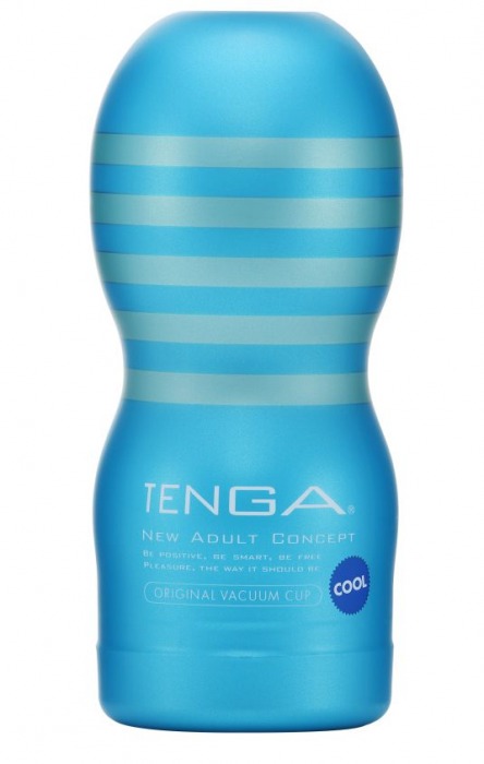 Мастурбатор с охлаждающей смазкой TENGA Original Vacuum Cup Cool - Tenga - в Ульяновске купить с доставкой