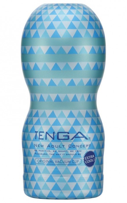 Мастурбатор с охлаждающей смазкой TENGA Original Vacuum Cup Extra Cool - Tenga - в Ульяновске купить с доставкой