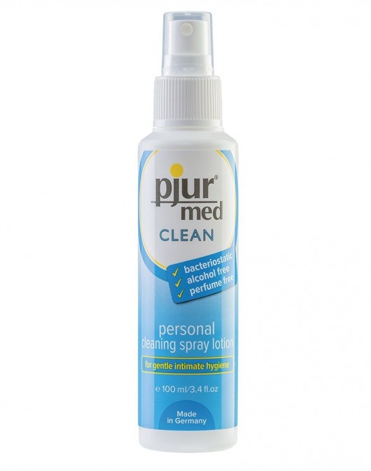 Гигиенический спрей pjur MED Clean Spray - 100 мл. - Pjur - купить с доставкой в Ульяновске