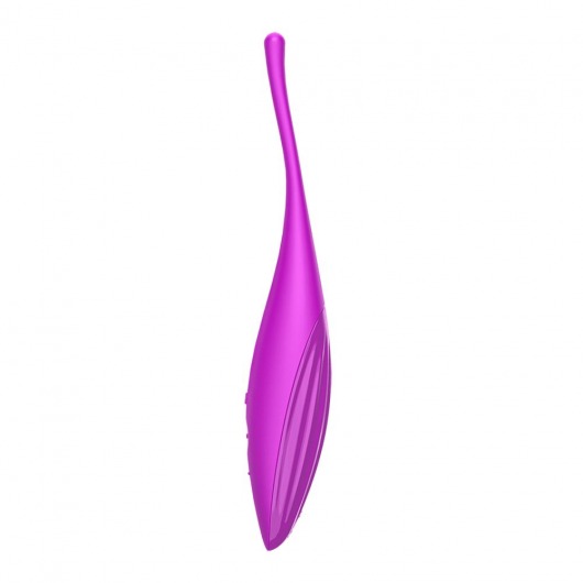Ярко-розовый точечный стимулятор Twirling Joy - Satisfyer