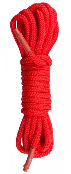 Красная веревка для связывания Nylon Rope - 5 м. - Easy toys - купить с доставкой в Ульяновске