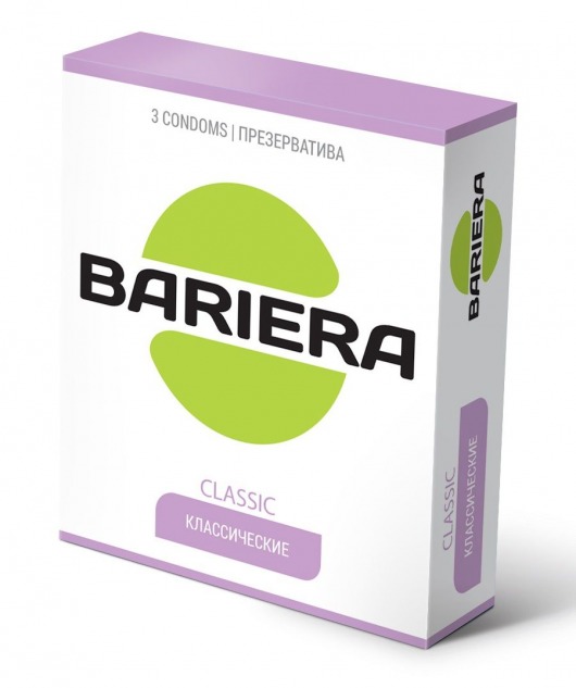 Классические презервативы Bariera Classic - 3 шт. - Bariera - купить с доставкой в Ульяновске