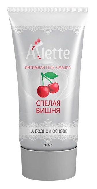 Интимная гель-смазка на водной основе Arlette  Спелая вишня  - 50 мл. - Arlette - купить с доставкой в Ульяновске