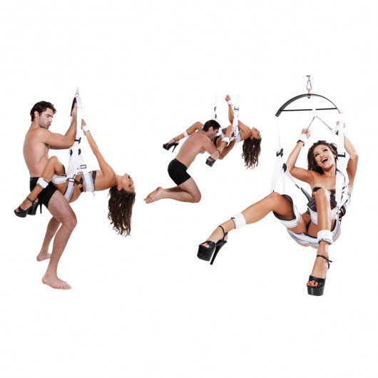 Секс-качели Fantasy Bondage Swing White - Pipedream - купить с доставкой в Ульяновске