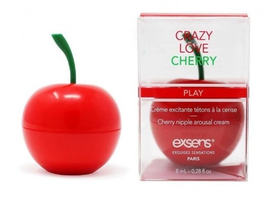 Крем для стимуляции сосков Crazy Love Cherry - 8 мл. - Exsens - купить с доставкой в Ульяновске
