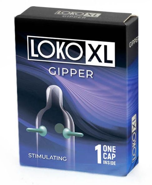 Стимулирующая насадка на пенис LOKO XL GIPPER - Sitabella - в Ульяновске купить с доставкой