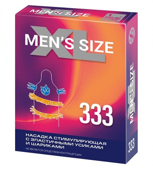 Стимулирующая насадка на пенис MEN SIZE 333 - Sitabella - в Ульяновске купить с доставкой