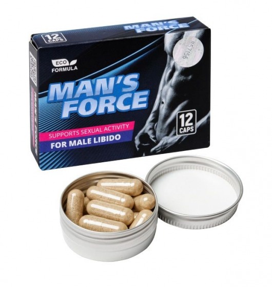Пищевой концентрат для мужчин MANS FORCE  - 12 капсул - Sitabella - купить с доставкой в Ульяновске