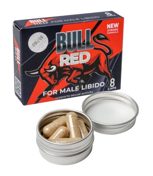Пищевой концентрат для мужчин BULL RED - 8 капсул - Sitabella - купить с доставкой в Ульяновске