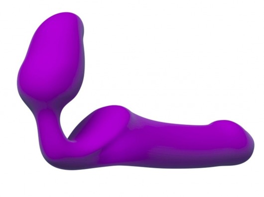 Лиловый безремневой страпон Queens M - Adrien Lastic - купить с доставкой в Ульяновске