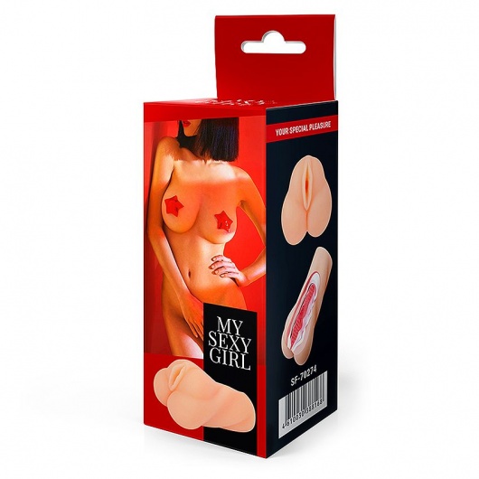 Мягкий реалистичный мастурбатор-вагина - Bior toys - в Ульяновске купить с доставкой