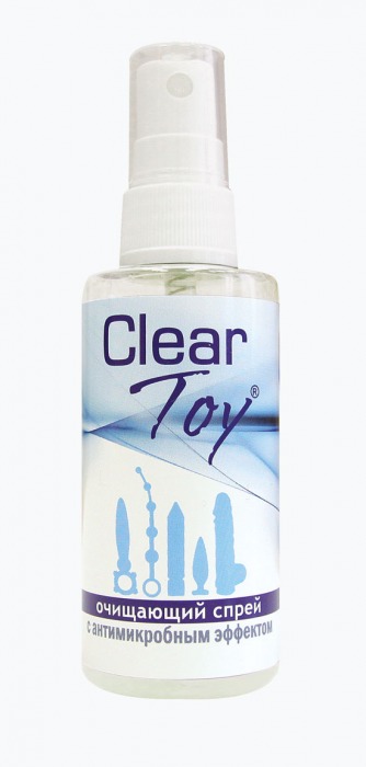 Очищающий спрей Clear Toy с антимикробным эффектом - 100 мл. - Биоритм - купить с доставкой в Ульяновске