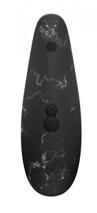 Черный бесконтактный клиторальный стимулятор Womanizer Marilyn Monroe Special Edition - Womanizer