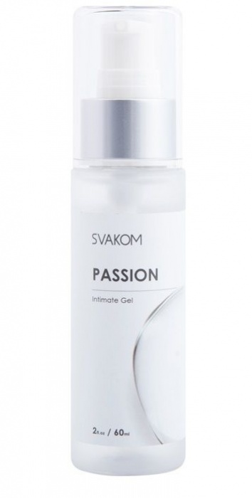 Смазка на водной основе Passion Intimate Gel - 60 мл. - Svakom - купить с доставкой в Ульяновске
