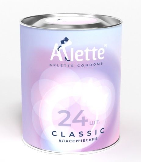 Классические презервативы Arlette Classic - 24 шт. - Arlette - купить с доставкой в Ульяновске