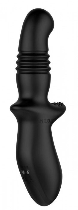 Черный вибромассажер простаты Nexus Thrust с возвратно-поступательными движениями - Nexus Range - в Ульяновске купить с доставкой