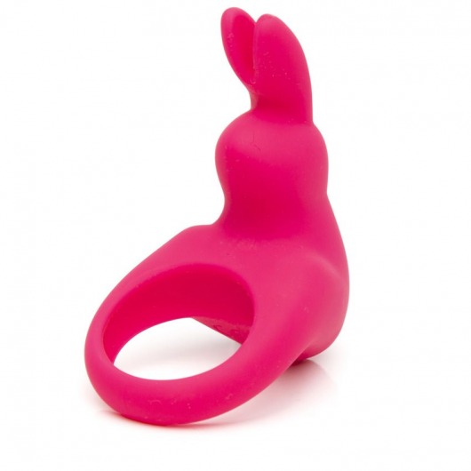 Розовое эрекционное виброкольцо Happy Rabbit Rechargeable Rabbit Cock Ring - Happy Rabbit - в Ульяновске купить с доставкой