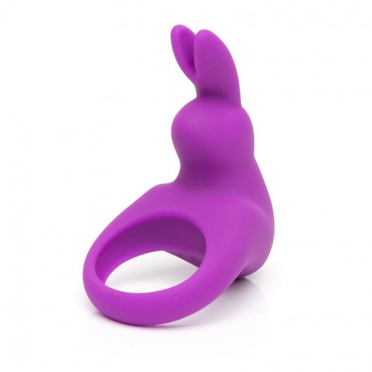 Фиолетовое эрекционное виброкольцо Happy Rabbit Rechargeable Rabbit Cock Ring - Happy Rabbit - в Ульяновске купить с доставкой