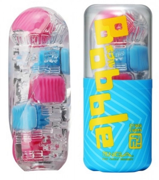 Мастурбатор Tenga Bobble Crazy Cubes - Tenga - в Ульяновске купить с доставкой