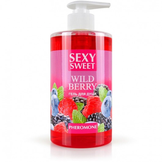 Гель для душа Sexy Sweet Wild Berry с ароматом лесных ягод и феромонами - 430 мл. -  - Магазин феромонов в Ульяновске