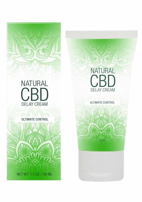 Крем-пролонгатор Natural CBD Delay Cream - 50 мл. - Shots Media BV - купить с доставкой в Ульяновске