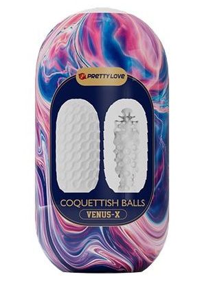 Мастурбатор в форме яйца Coquettish Balls - Baile - в Ульяновске купить с доставкой