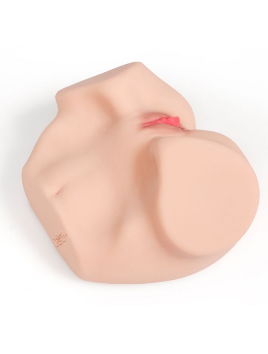 Телесный мастурбатор-полуторс Maria Onehole Real Vagina с двойным слоем материала - KOKOS - в Ульяновске купить с доставкой