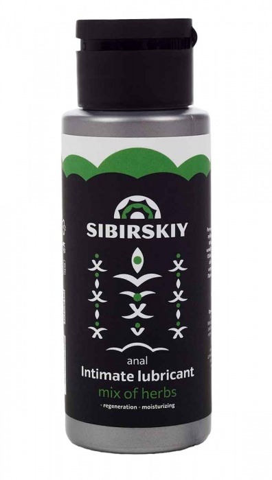 Анальный лубрикант на водной основе SIBIRSKIY с ароматом луговых трав - 100 мл. - Sibirskiy - купить с доставкой в Ульяновске