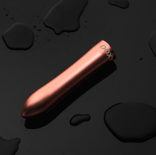 Розовая металлическая вибропуля Doxy - 12 см. - Doxy