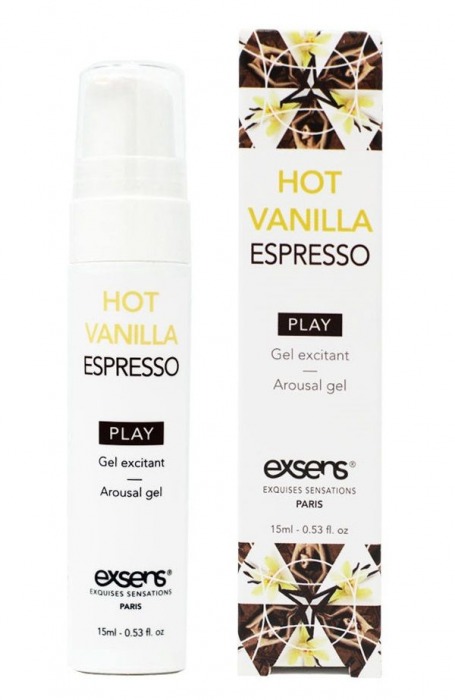 Возбуждающий гель Hot Vanilla Espresso Arousal Gel - 15 мл. - Exsens - купить с доставкой в Ульяновске