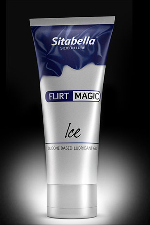 Силиконовая гель-смазка FLIRT MAGIC Ice с лёгким пролонгирующим эффектом - 75 мл. - Sitabella - купить с доставкой в Ульяновске