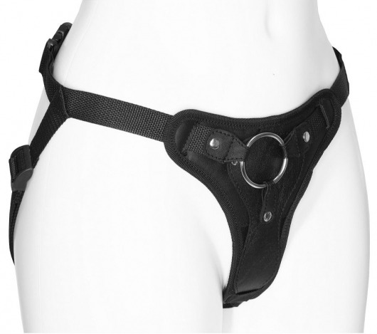 Женские трусики для фиксации насадки кольцом с внутренней насадкой - LOVETOY (А-Полимер) - купить с доставкой в Ульяновске
