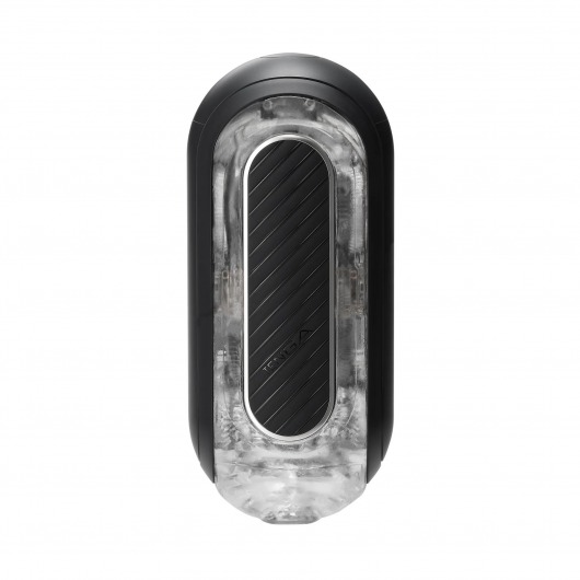 Черный мастурбатор Tenga Flip Zero Gravity с вибрацией - Tenga - в Ульяновске купить с доставкой