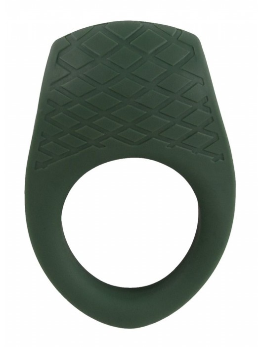 Зеленое эрекционное виброкольцо Luxurious Vibro Cock Ring - Orion - в Ульяновске купить с доставкой