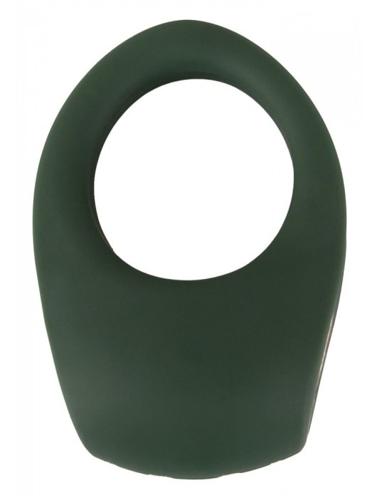 Зеленое эрекционное виброкольцо Luxurious Vibro Cock Ring - Orion - в Ульяновске купить с доставкой